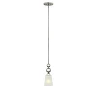 Plafonnier ROMINA Crème Nickel Ø12Cm Réglable Lampe Salle À Manger Salon