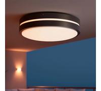 Plafonnier Rond Extérieur Aluminium Ø285 mm Kadam