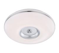 Plafonnier rond LED plafonnier lampe de salon lampe de cuisine blanche, 21W 1350lm blanc chaud, D 40x9,5 cm