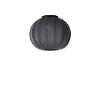 Plafonnier Rond Made By Hand Knit-Wit Ø45 Noir