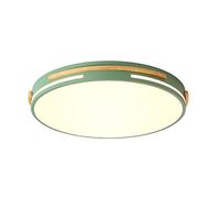 Plafonnier rond ultra fin avec télécommande - Style moderne pour cuisine, îlot, salle à manger et solutions d'éclairage à la maison
