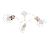 Plafonnier Rondell dimmable rétro grille spot lumière télécommande dans un ensemble avec source lumineuse LED RVB