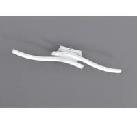 Reality Leuchten R62472131 Route Plafonnier LED en métal avec 2 LED 5 W Blanc mat