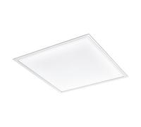 Plafonnier SA1 LED 33W en aluminium et acier blanc 595x595x50mm