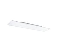 Plafonnier SALOBRENA-B LED 32,5W en aluminium et acier blanc 1200x300x55mm