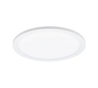 Plafonnier SARSINA LED 17W en aluminium blanc D300mm