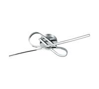 Plafonnier SELVINA LED 19W en aluminium chrome 690x300x115mm