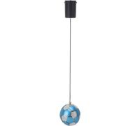 Plafonnier Soccer Suspension LED Football pour chambre, salon et bureau Lumière chaude 100?265V Bleu