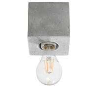 Plafonnier Sollux Lighting ARIZ - E27 - Gris - 10x10 cm