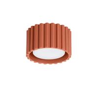 Sollux Lighting Plafonnier Aura 1 GX53 10x10x6 cm Rouge