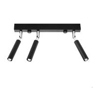 Plafonnier Sollux Lighting Eyetech - 3 spots G9 - Noir - 35x20 cm