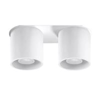Sollux Lighting Plafonnier Orbis 2 Blanc TU