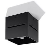 Plafonnier Aluminium Noir G9 1 Lobo