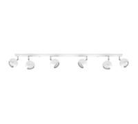 Plafonnier - SOLLUX - OCULARE 6L - LED - Blanc - Industriel - Loft