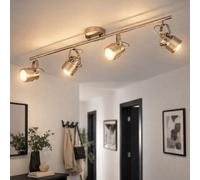 Plafonnier Spot Bar Lampe Orientable 4 Flammes GU10 Industriel Cuisine