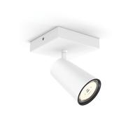 Plafonnier spot blanc LED Philips Paisley