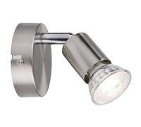 Paulmann 66743 Carolina Spot sans ampoule max. 1 x 10 W nickel mat GU10