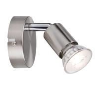 Paulmann Spot Carolina 66743 sans ampoule, max. 1 x 10 W, nickel mat, GU10