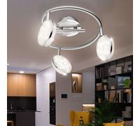 Plafonnier Spot de Plafond Luminaire Sportif LED Cristal Lampe de Salon Mobile