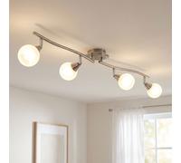 Plafonnier Suspension Lampe Spot Cuisine Réglable 4 à Flammes L 90 CM