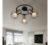 Plafonnier Spot Luminaire Sportif Réglable Tresse Lumière pour Salle à Manger