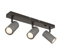 Plafonnier spot plafonnier mobile lampe de salon gris L 41 cm