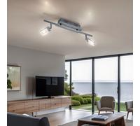 Plafonnier Spot Tache Lumière pour Salle à Manger Pivotant 2-Flammig LED