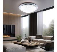 Plafonnier Sterneneffekt Chambre D'Enfants LED Tdc Lampe IP44 Cuisines 38 CM