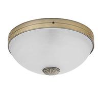 Plafonnier Style Art Nouveau Luminaire Intérieur Bronze/Verre Albâtre 1/3/743