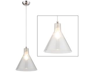 Plafonnier suspendu design lampe suspendue transparente salon chambre éclairage