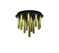 Plafonnier suspendu G9 13 cylindres laiton brut - Markslöjd - Gocce