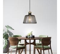 Plafonnier Suspendu Lampe la Vie Espace Suspendu Spot Cage Design Lampe or Noir