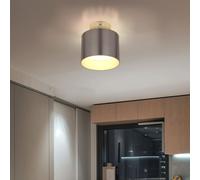 Plafonnier Suspension Aufbaulampe LED Backlight Plafond Couloir Aluminium