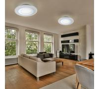 Plafonnier Suspension de Salon Verre Lumière pour Salle à Manger LED 2er Set