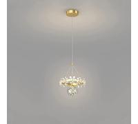 Plafonnier, Suspension Globe En Verre Gypsophile, Lampe Papillon, Lustre Rond Imitation Cristal, Lampe Led Dorée Moderne Pour Chambre À Coucher/Vestiaire, Ki