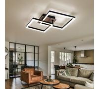 Plafonnier Suspension Lampe de Chambre à Coucher Mobile Holzleuchte LED L 53 CM