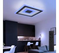 Plafonnier Suspension Lampe de Salon Dimmable LED Smart RGB Changement App