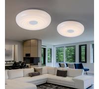 Plafonnier Suspension Lampe de Salon LED Chambre à Coucher D 35 CM 2er Set