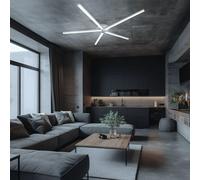 Plafonnier Suspension Lampe de Salon LED Lampe Design Pivotant L 74,7 CM