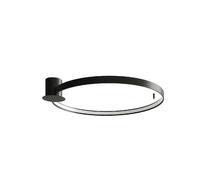 Plafonnier Suspension Lampe Design LED Anneau de Chambre à Coucher Noir L 78 CM