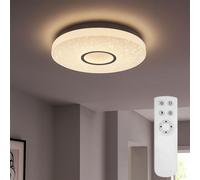 Plafonnier Suspension Luminaire de Salon Sterneneffekt Télécommande Tdc LED