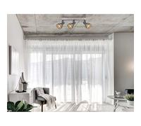 Plafonnier Suspension Mobile Barre de Spots Grille Design Bois Big.ligt