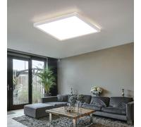 Plafonnier Suspension Panneau Lumière de Salle Bain Dimmable Backlight Slim LED