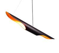 Plafonnier, Suspension, Poteau Classique Noir et Or combiné Long Tube Suspension lumière Cylindre plafonniers îlot Cuisine Spot Industriel Suspension Lampe luminaire Ba