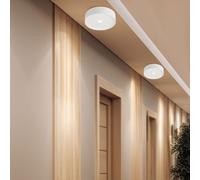 Plafonnier Suspension Spot de Plafond LED Cuisine Blanc Couloir Rond 2x