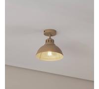 Plafonnier Sven Luminex, dimmable, beige, Salon / Salle à manger, Métal, Industriel, Plafonnier