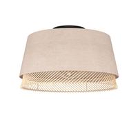 Plafonnier TABLEY E27 1X40W en acier noir D380mm
