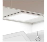 Plafonnier - TECTAKE - Panneau LED LUCERNA ultra fin à faible consommation d'énergie blanc chaud - 29,5 x 29,5 cm