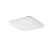 Plafonnier Tellur WiFi LED, 24W, blanc/chaud, variateur, carré, blanc