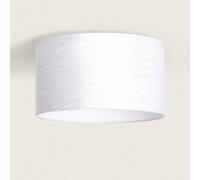 Plafonnier Tissu Marissa Blanc